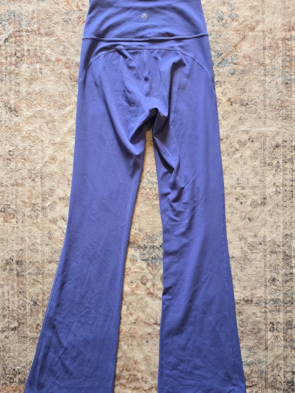 Lululemon Groove High Rise Flared Pant Wild Indigo Soft buttery Size 4 - Picture 7 of 7